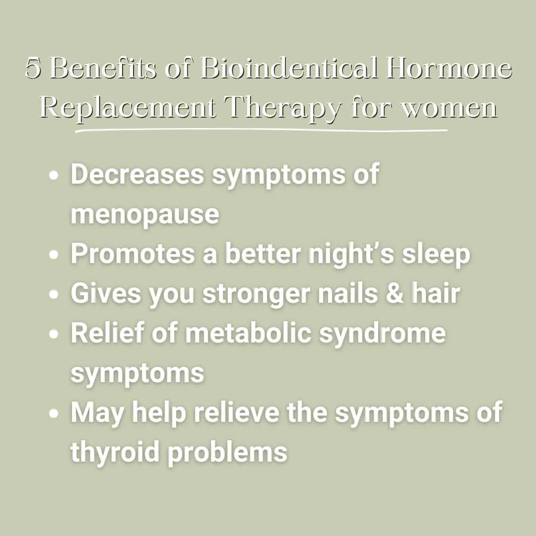 Benefits Hormone Replacement Woment